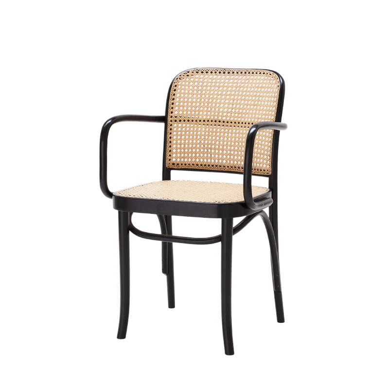 Hoffmann Cane Seat Armchair