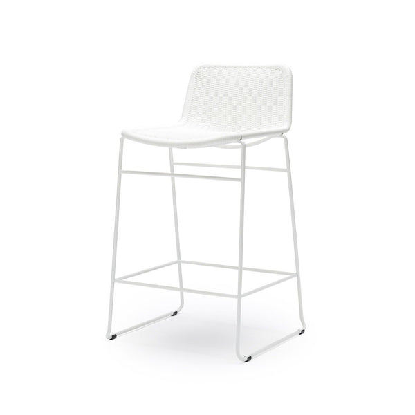 C607 Stool White Outdoor Indoor